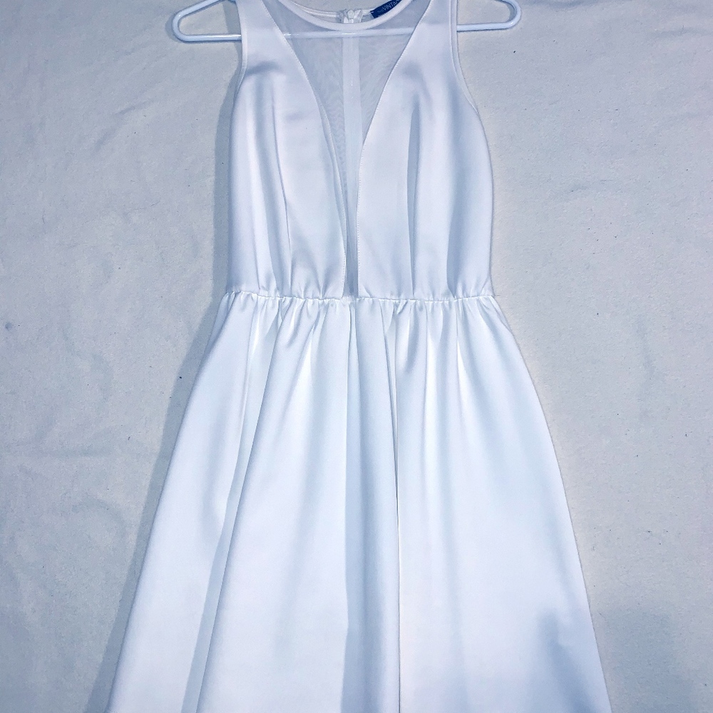 White Sheer Dress